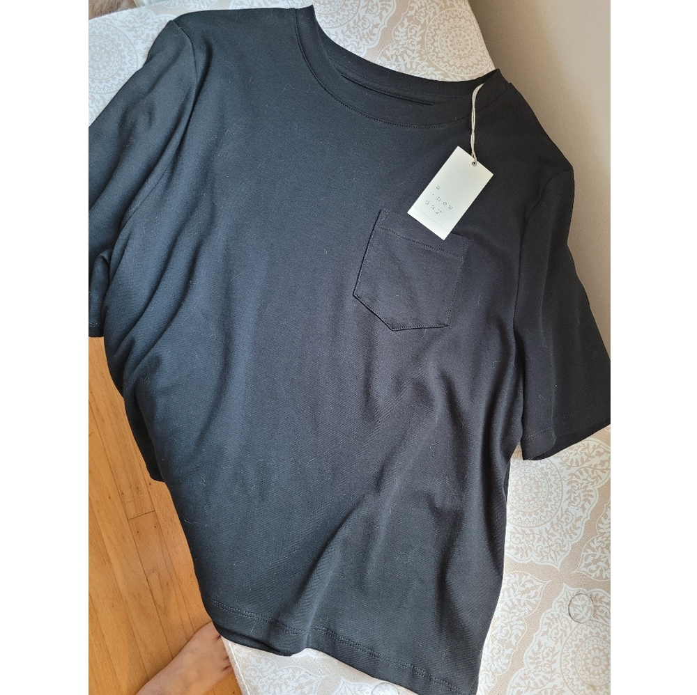 A New Day Target Black Short Sleeve Tee
